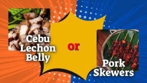 Cebu Lechon Belly or Pork Skewers